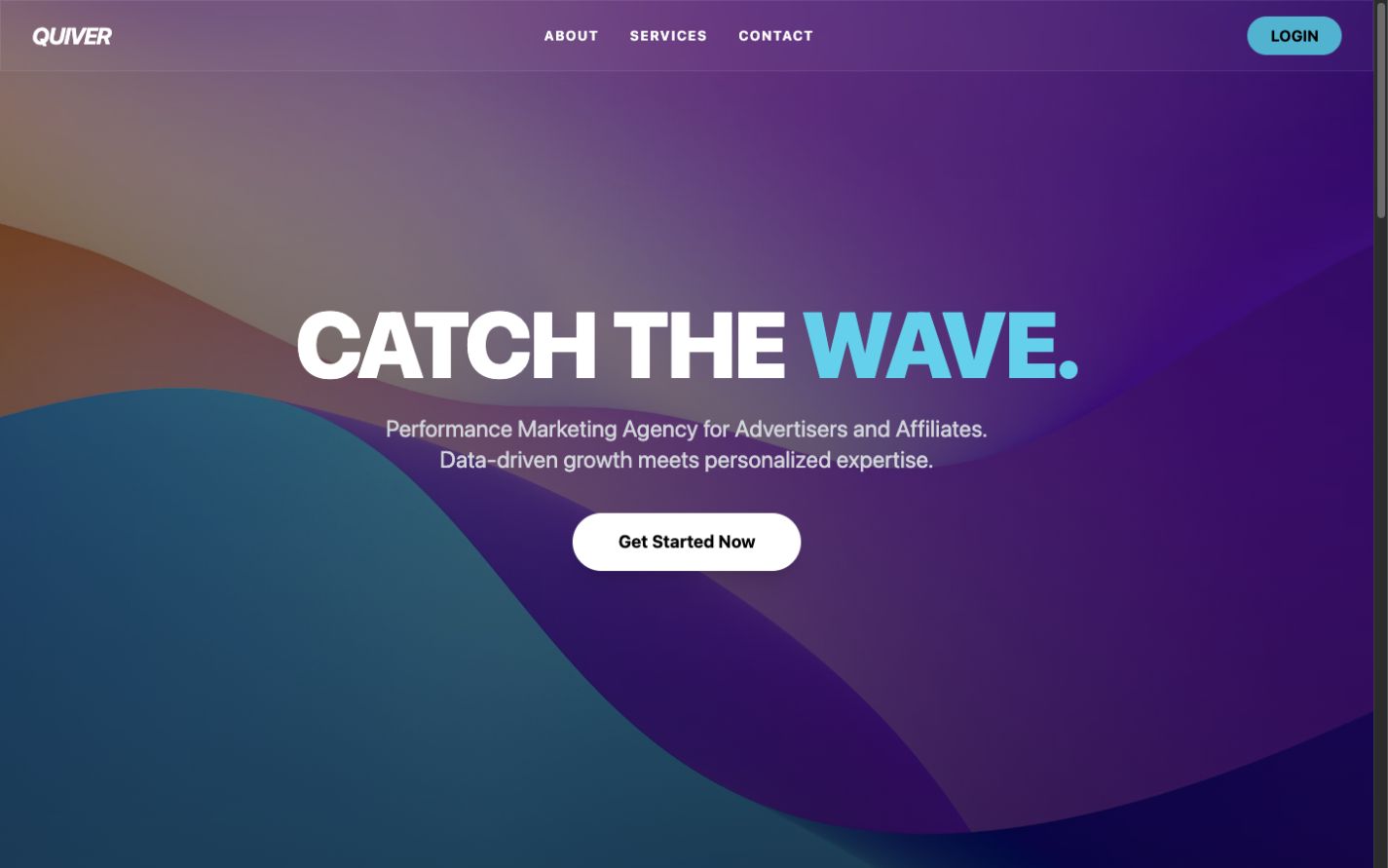 Quiver: Website design + build
