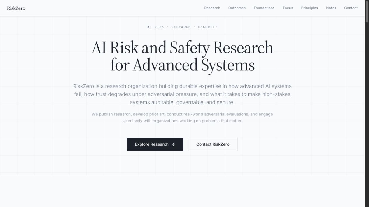 Hopeful Holdings / RiskZero: Public-site context